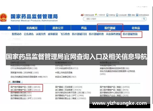 国家药品监督管理局官网查询入口及相关信息导航